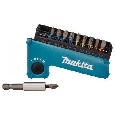 11 dalių sukimo antgalių rinkinys MAKITA Impact Premier Torsion