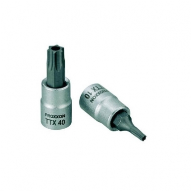 1/4" Galvutė su TORX antgaliu PROXXON TX10