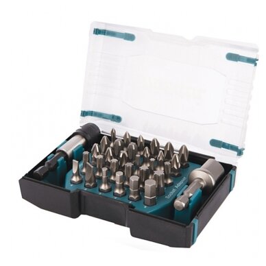 32 dalių sukimo antgalių rinkinys MAKITA D-65084