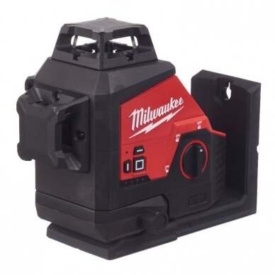 3-jų plokštumų lazerinis nivelyras MILWAUKEE M12 3PL-0C 2