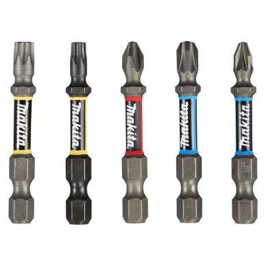 5 dalių sukimo antgalių rinkinys MAKITA Impact Premier Torsion 1