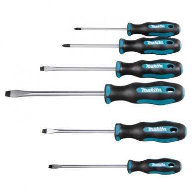 6 dalių atsuktuvų rinkinys MAKITA E-10506 1