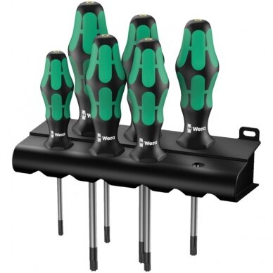 6-ių atsuktuvų rinkinys WERA Torx 367/6 BO