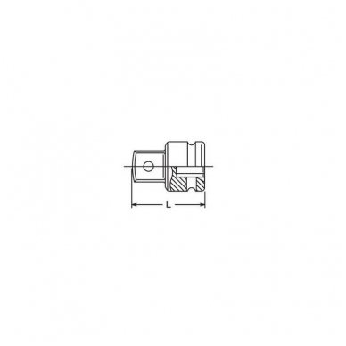 Adapteris 1/2"- 3/4" KOKEN 1