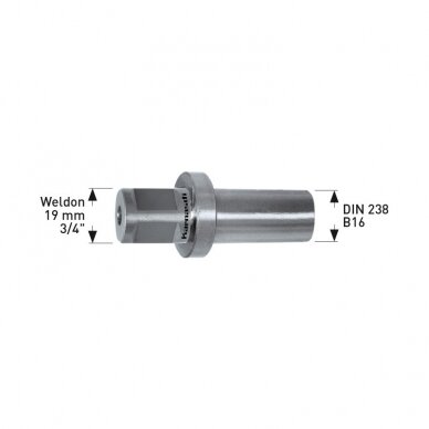 Adapteris KARNASCH Weldon 19mm - B16 1