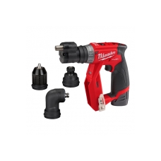 Akumuliatorinis suktuvas-gręžtuvas MILWAUKEE M12 FDDXKIT-202X