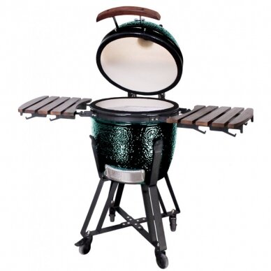 Akcija! Kamado kepsninė E-18 BBQ žalia 1