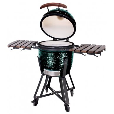 Akcija! Kamado kepsninė E-18 BBQ žalia