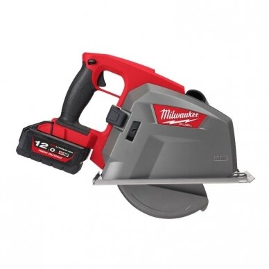 Akumuliatorinis diskinis metalo pjūklas MILWAUKEE M18 FMCS66-121C 1