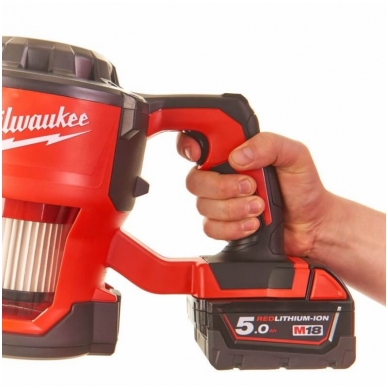 Akumuliatorinis dulkių siurblys MILWAUKEE M18 CV-0 4