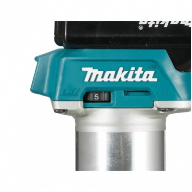 Akumuliatorinis frezeris MAKITA DRT50Z su priedais 2