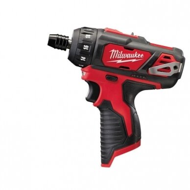 Akumuliatorinis gręžtuvas MILWAUKEE M12 BD-0 3