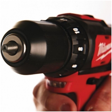 Akumuliatorinis gręžtuvas MILWAUKEE M12 BDD-202C 4