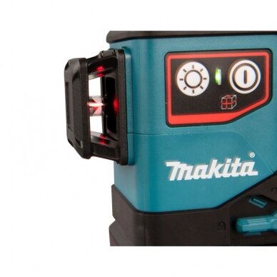 Akumuliatorinis lazerinis nivelyras MAKITA SK700D 360° CXT 7