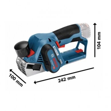 Akumuliatorinis oblius BOSCH GHO 12V-20 1