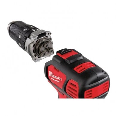 Akumuliatorinis smūginis gręžtuvas MILWAUKEE M18 BPD-403C 2