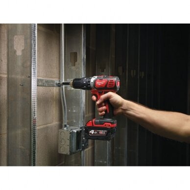 Akumuliatorinis smūginis gręžtuvas MILWAUKEE M18 BPD-403C 4