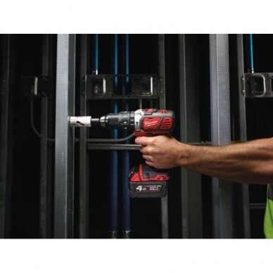 Akumuliatorinis smūginis gręžtuvas MILWAUKEE M18 BPD-403C 5