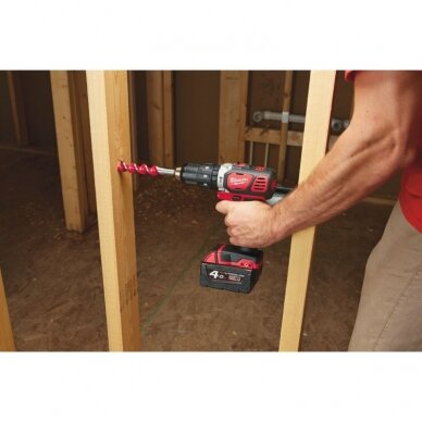 Akumuliatorinis smūginis gręžtuvas MILWAUKEE M18 BPD-403C 6