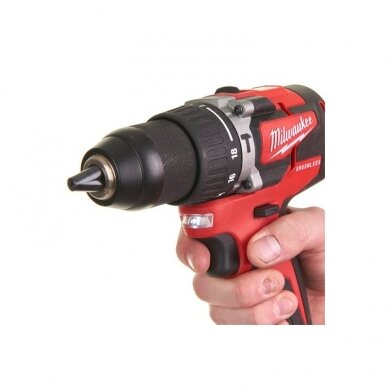 Akumuliatorinis smūginis gręžtuvas MILWAUKEE M18 CBLPD-502C 4