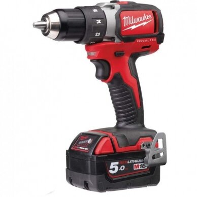 Akumuliatorinis smūginis gręžtuvas MILWAUKEE M18 CBLPD-502C