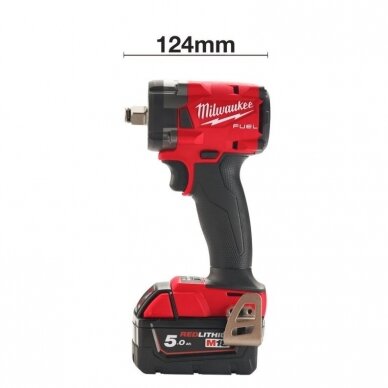 Akumuliatorinis smūginis veržliasukis MILWAUKEE M18 FIW2F12-0X 4