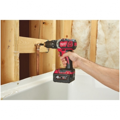 Akumuliatorinis suktuvas-gręžtuvas MILWAUKEE M18 BPD-402C 4