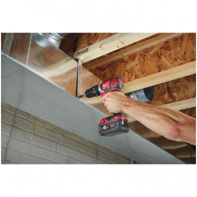 Akumuliatorinis suktuvas-gręžtuvas MILWAUKEE M18 BPD-402C 3