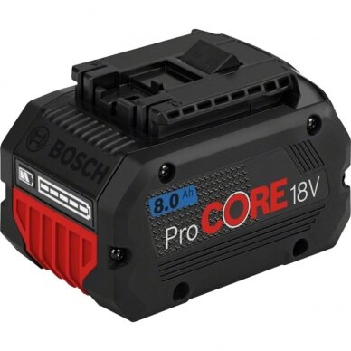 Akumuliatorius BOSCH GBA ProCORE 18V 8,0Ah