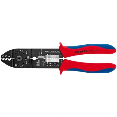 Antgalių presavimo replės KNIPEX 9721215C