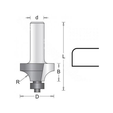 Apvalinimo freza HITACHI S23