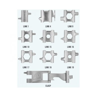 Apyrankė-daugiafunkcinis įrankis LEATHERMAN Tread Metric 3