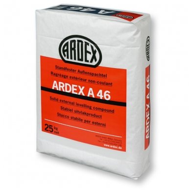 ARDEX A 46 Stabilus remontinis mišinys išorei, 12,5 kg