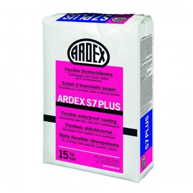 ARDEX S 7 PLUS Elastingas sandarinimo mišinys, 15 kg