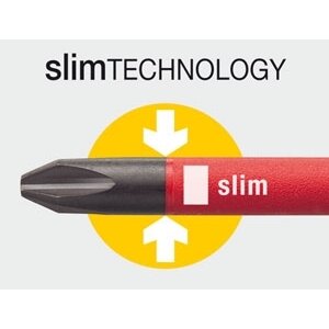 Atsuktuvas elektrikui su antgaliais rankenoje WIHA LiftUp slimBits (6 vnt.) 4