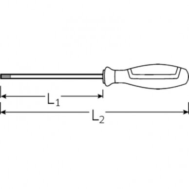 Atsuktuvas STAHLWILLE 4750 T45 1