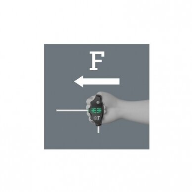 Atsuktuvas su T-formos rankena WERA 467 HF TX40x200mm 9