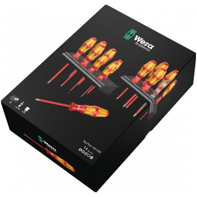 Atsuktuvų rinkinys WERA Big Pack 100/14 VDE