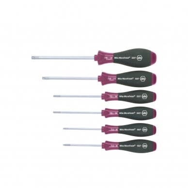 Atsuktuvų rinkinys WIHA MicroFinish TORX (6 vnt.)