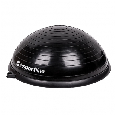 Balansinė pusiausvyros platforma su gumomis inSPORTline Dome UNI Black 60x22cm 2