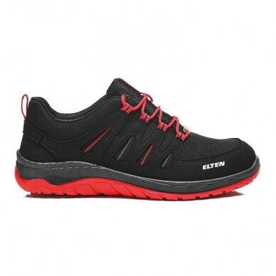 Batai ELTEN Maddox Black Red Low ESD S3 SRC, juodi/raudoni 37 1