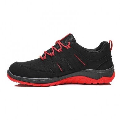 Batai ELTEN Maddox Black Red Low ESD S3 SRC, juodi/raudoni 37 3