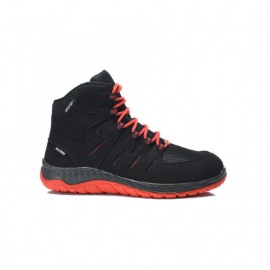 Batai ELTEN Maddox Black Red Mid ESD S3 SRC, juodi/raudoni 48 1