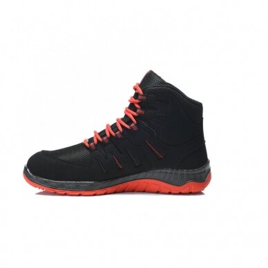 Batai ELTEN Maddox Black Red Mid ESD S3 SRC, juodi/raudoni 48 2