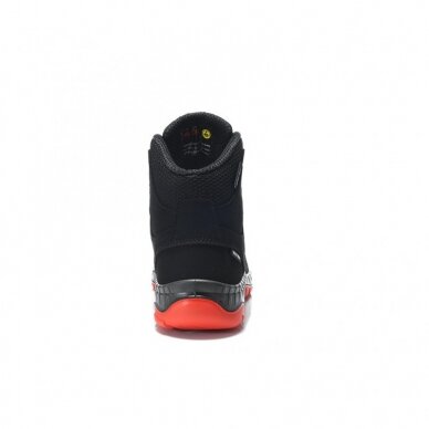 Batai ELTEN Maddox Black Red Mid ESD S3 SRC, juodi/raudoni 48 4