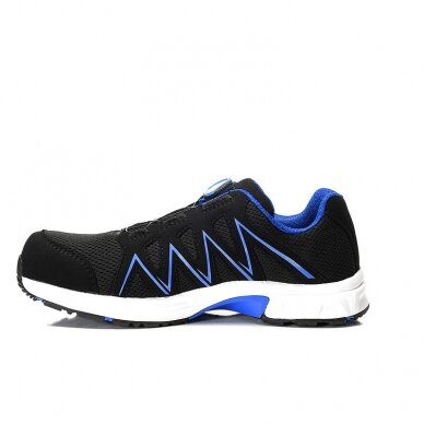 Batai ELTEN Speedy Boa Black Blue Low ESD S1P, juodi/mėlyni 39 2