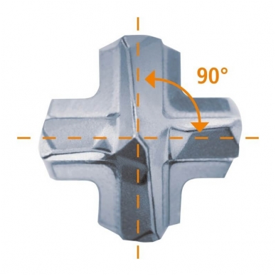 Betono grąžtas DOMAS SDS+ Zentro Plus Ø18mm 250 mm 3