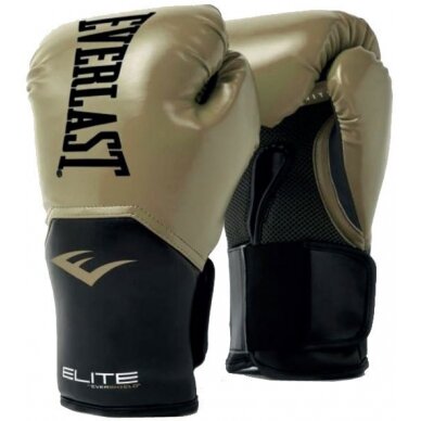 Bokso pirštinės Everlast Elite Gold - 12 oz