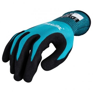 Darbinės pirštinės MAKITA FitKnit cut level 1 L / 9 4