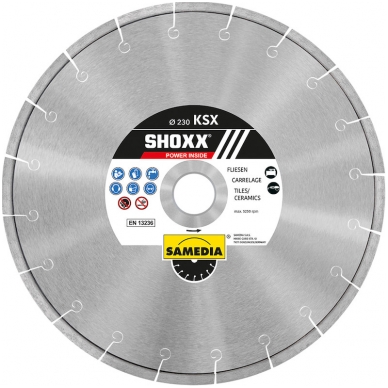 Deim. dis. „SAMEDIA" KSX 350x30/25,4/2,4 mm